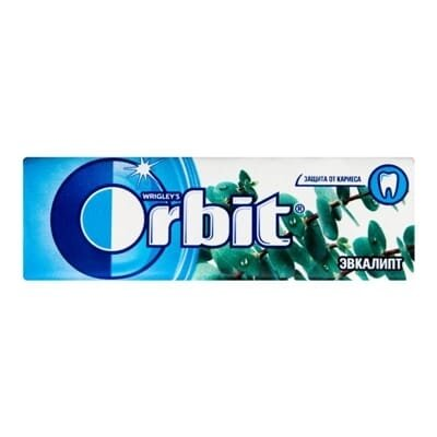 Жувальна гумка Orbit без цукру Евкаліпт, 14 г