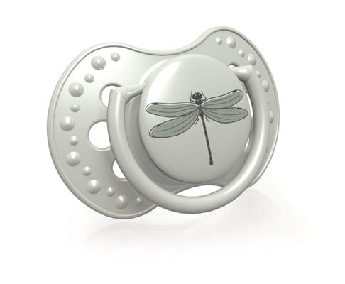 Пустушка силіконова Lovi Botanic динамічна, 22/870boy, 3-6 місяці, 2 шт