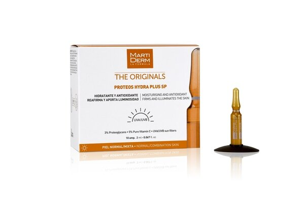 Ампули для обличчя MartiDerm Proteos Hydra Plus SP, 10 шт х 2 мл