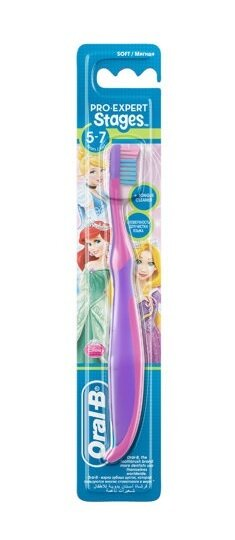 Зубна щітка Oral-B Stages 3 для дітей 5-7 роки, м'яка