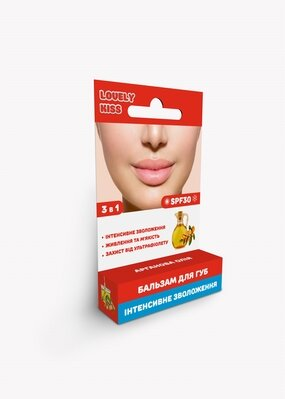Бальзам для губ Lovely Kiss Універсальний SPF 30 з екстрактом манго, 5 г