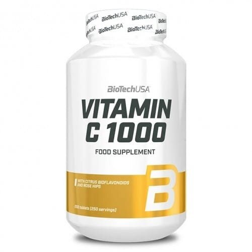 Вітаміни BioTech VITAMIN C 1000, 250 таблеток