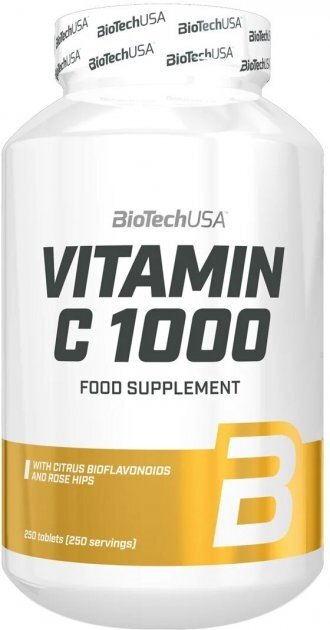 Вітаміни BioTech VITAMIN C 1000, 250 таблеток