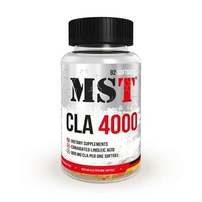 Кон'югована лінолева кислота MST Nutrition CLA 4000, 92 капсули