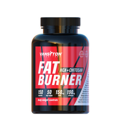 Жироспалювач Vansiton Fat Burner НСА + Chitosan (НСА + Хітозан), 150 капсул