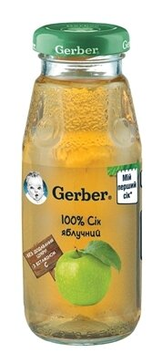 Сік Gerber Яблучний, 175 мл