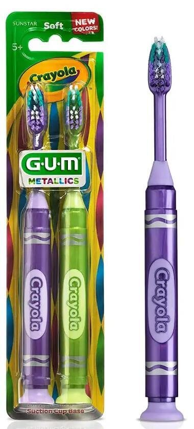 Зубна щітка GUM Crayola дитяча, 2 шт