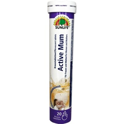 Вітаміни Sunlife Active Mum таблетки шипучі №20