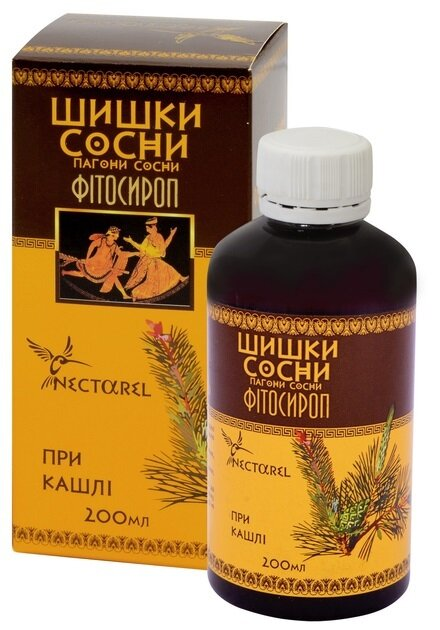 Фітосироп Фармаком Шишки сосни, 200 мл