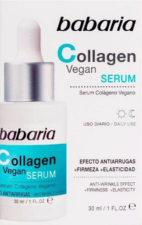 Сироватка для обличчя Babaria Collagen Vegan з рослинним колагеном, 30 мл