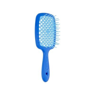 Щітка для волосся Janeke Superbrush, синя з голубим