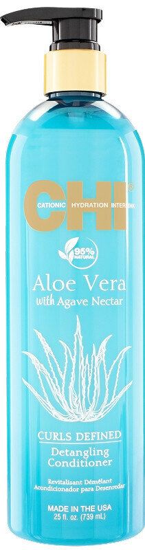 Кондиціонер CHI Aloe Vera Curls Defined для кучерявого волосся з алое вера, 739 мл