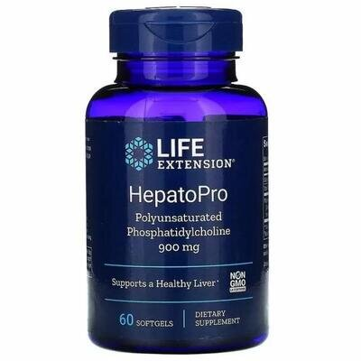 Фосфатидилхолін ГепатоПро Life Extension HepatoPro 900 мг, 60 капсул