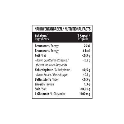 L-глютамін MST Nutrition L-Glutamine 1100 мг, 60 капсул