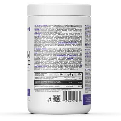 Колаген + вітамін С OstroVit Collagen + Vitamin C, 400 г