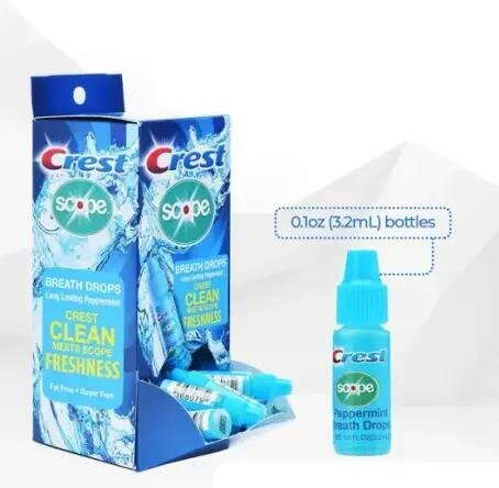 Краплі Crest Scope для свіжості подиху, 3,2 мл