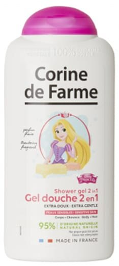 Гель для душу 2 в 1 Corine De Farme Disney Принцеса, 300 мл