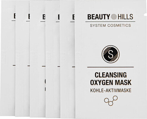 Маска для обличчя Beauty Hills Cleansing Oxygen очищуюча киснева, 6 шт х 8 мл