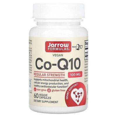 Коензим Q10 Jarrow Formulas Co-Q10 100 мг, 60 капсул