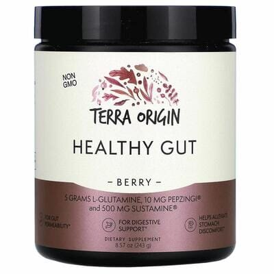 Здоровий кишечник Terra Origin Healthy Gut зі смаком ягід, 243 г