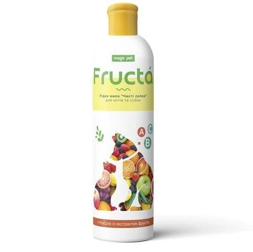 Рідке мило для собак і котів Magic Pet Fructa з екстрактом фруктів, 220 мл