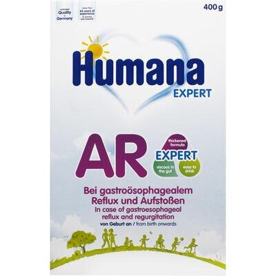 Суміш суха молочна Humana AR Expert при зригуванні, для дітей від народження, 400 г