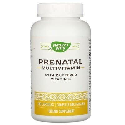 Мультивітаміни для вагітних Nature's Way Prenatal Multi Vitamin & Mineral, 180 капсул