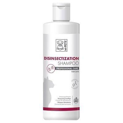 Шампунь дезінфікуючий M-Pets Cat Disinfectation для лікування уражень шкіри, спричинених ектопаразитами у котів, 250 мл