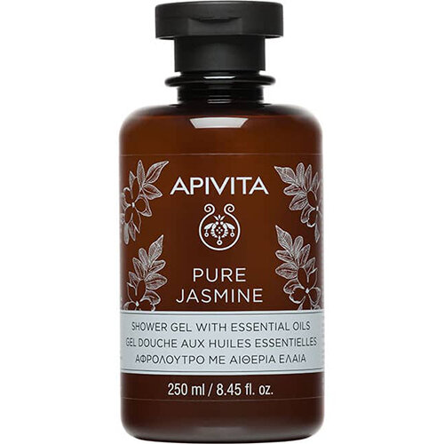 Гель для душу Apivita Pure Jasmine з ефірними оліями, 250 мл