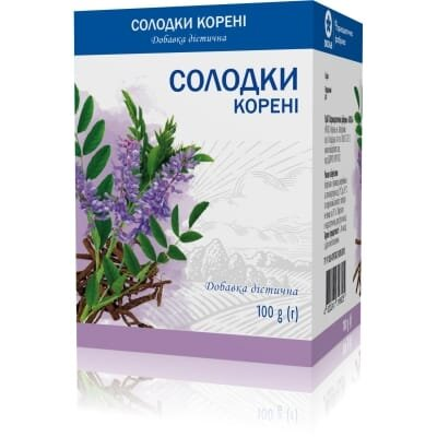 Солодки корені Віола по 100 г у пач. з внут. пак.