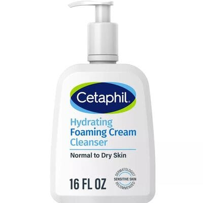 Крем-пінка для обличчя Cetaphil Hydrating Foaming Cream Cleanser зволожуюча очищуюча, 473 мл