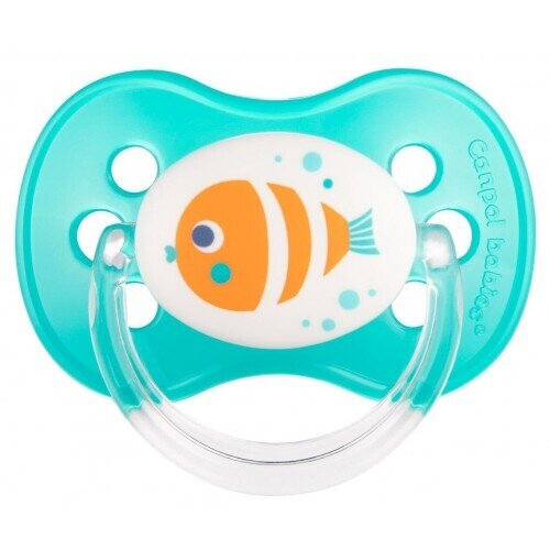 Пустушка силіконова Canpol Babies Nature кругла 22/410, 0-6 місяців, 1 шт