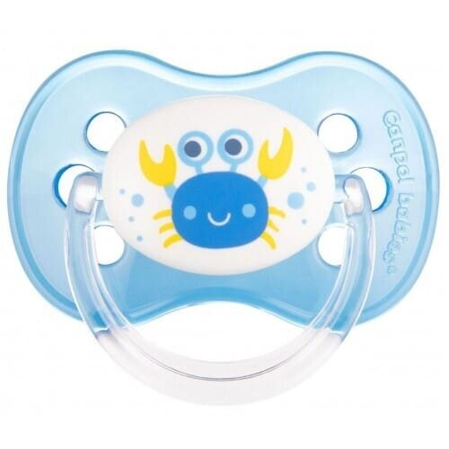 Пустушка силіконова Canpol Babies Nature кругла 22/410, 0-6 місяців, 1 шт
