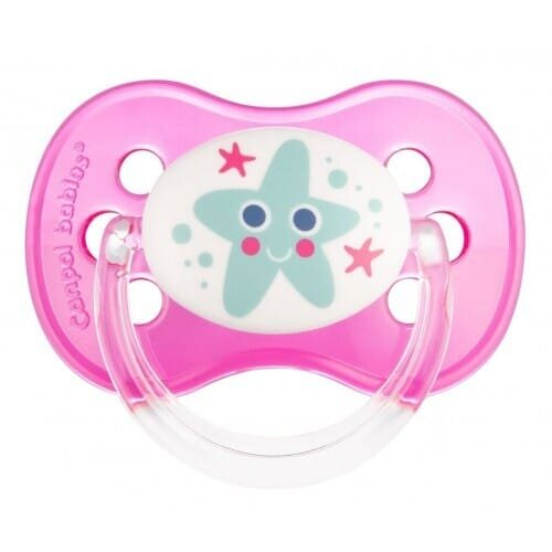 Пустушка силіконова Canpol Babies Nature кругла 22/410, 0-6 місяців, 1 шт