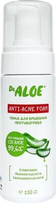 Пінка для вмивання Dr.Aloe Anti Akne, 150 мл