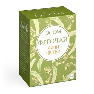 Фіточай Dr.ОМ Липи квітки, 50 г