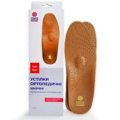 Устілки ортопедичні Торос Груп 1021, розмір 39-40