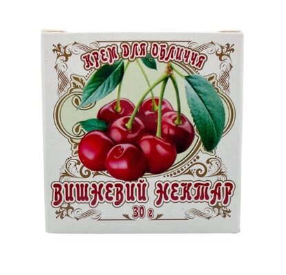 Крем для обличчя Вишневий нектар, 30 г