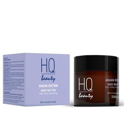 Масло для тіла H.Q.Beauty Argan Edition інтенсивне живлення з молочним протеїном, 200 мл