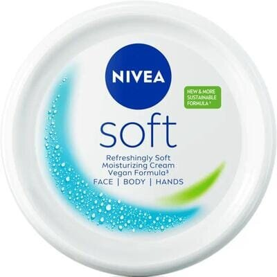 Крем Nivea Soft Інтенсивний зволожуючий для обличчя, рук та тіла (89050), 200 мл