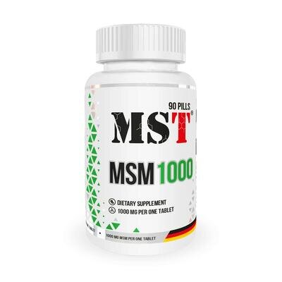 Метилсульфонілметан MST Nutrition MSM 1000, 90 таблеток