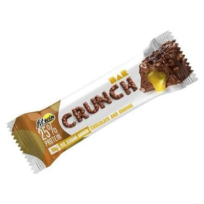 Батончик FitWin Crunch Bar протеїновий з начинкою Chocolate - Orange, 50 г