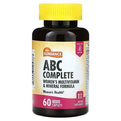 Мультивітаміни та мікроелементи Sundance ABC Complete Women's для жінок, 60 капсул