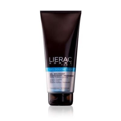 Гель 3 в 1 Lierac Homme універсальний для чоловіків, очищуючий, для обличчя, тіла та волосся, 200 мл