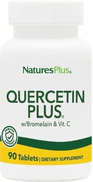 Кверцетин Nature's Plus Quercetin Plus, 90 таблеток