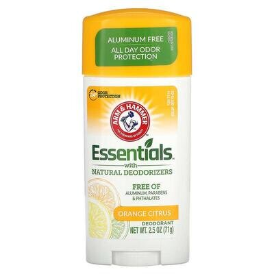 Дезодорант Arm & Hammer Essentials апельсин і цитрус, 71 г