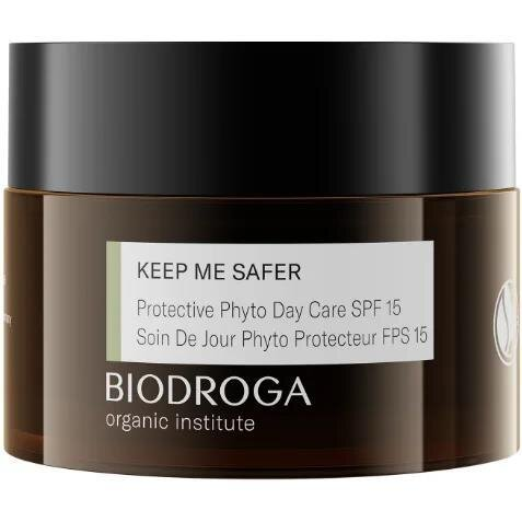 Крем-догляд для обличчя Biodroga Keep me Safe органічний захисний SPF15 денний, 50 мл