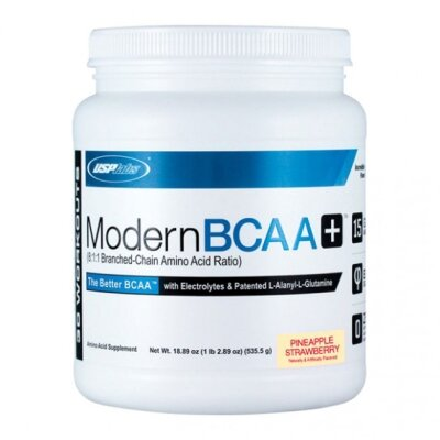 Амінокислота USPlabs Modern BCAA + Pineaple strawberry, 535 г