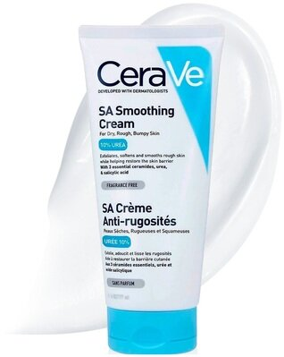 Крем CeraVe пом'якшуючий для сухої загрубілої та нерівної шкіри обличчя та тіла, 177 мл
