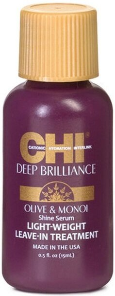 Сироватка-шовк для волосся CHI Deep Brilliance незмивна, 15 мл